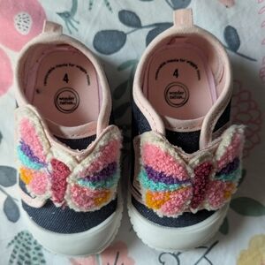 Wonderkids Navy and Pink Rainbow Sneakers